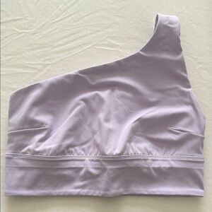 Lululemon Athletica One-Shoulder Light Purple Bralette